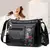 BOLSA CROSSBODY ELEGANTE DE COURO PU VINTAGE DE OMBRO MULTIBOLSO/ COD.B16
