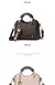 Imagem do BOLSA QUADRADA SILT LETRAS IMPRESSAS CROSSBODY SHOLDER COM PINGENTE/ COD.B145