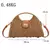 BOLSA DE OMBRO DE PALHA CESTA BOHO COM ALÇA SUPERIOR TECIDA À MÃO/ COD.B136 - comprar online