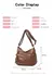 BOLSA DE OMBRO MIDDLE DE COURO VERSÁTIL/ COD.B137 na internet