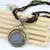 Colar Vintage Boho Multicamadas com Contas e Pingente de Cristal/ Cod. JC0002 na internet