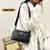 Imagem do BOLSA DE OMBRO DE COURO MACIO CROSSBODY MENSAGEIRO LUXO/ COD.B33