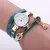 Relógio Feminino de Pulso — Moda Dourada com Pulseira de Couro, Estilo Casual e Elegante/ Cód. R0058 - comprar online