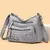 BOLSA DE OMBRO MIDDLE DE COURO VERSÁTIL/ COD.B137 - comprar online