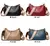 BOLSA DE OMBRO DE COURO GENUÍNO CROSSBODY LUXO/ COD.B32 - loja online
