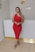 VESTIDO MIDI DRAPEADO - comprar online