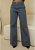 CALÇA JEANS WIDE LEG CINZA - loja online