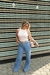 CALÇA JEANS WIDE LEG MEDIA
