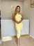 VESTIDO MIDI DRAPEADO