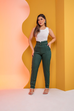 calça Lia com cinto - loja online