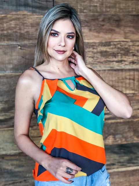 Blusa com alça veste 38/40