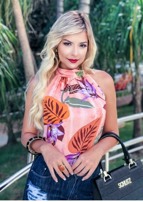 Blusa de Gola alta veste 36/40