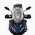 Defletor KAWASAKI Versys 650 após 2023 - Modelo V=Vereda Drakar Cristal