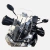 Defletor Triumph Tiger 800 2010/2017 - Modelo TT800 Drakar Cristal - Drakar Defletores
