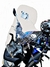 COMBO (Bolha+Defletor) YAMAHA MT 07 após 2020/24 Drakar Cristal - comprar online