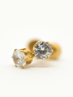 Aritos Strass Engarzado - comprar online