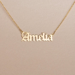 Collar Name Gold - comprar online