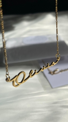 Collar Name Gold en internet