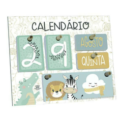Calendário Permanente de Mesa Zoológico - comprar online