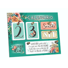 CALENDÁRIO PERMANENTE DE MESA FRASE DO DIA 18X22 - comprar online
