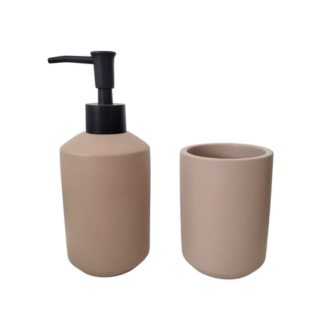 Kit P/ Banheiro Cimento 2 Peças