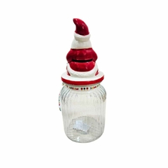 Pote de Vidro 900ml Natal C/ Tampa na internet