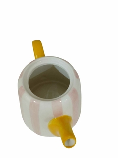 Bule Páscoa Rosa e Amarelo - loja online