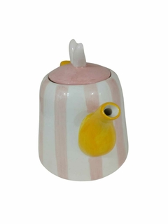 Bule Páscoa Rosa e Amarelo - comprar online