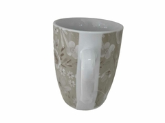 Caneca Páscoa Bege Porcelana (Bege branco) na internet
