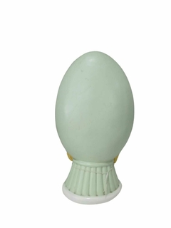 Enfeite de Páscoa coelho Verde Menta 19,5 x 11 x 8,5 cm - Toko Artesanato e Decorações