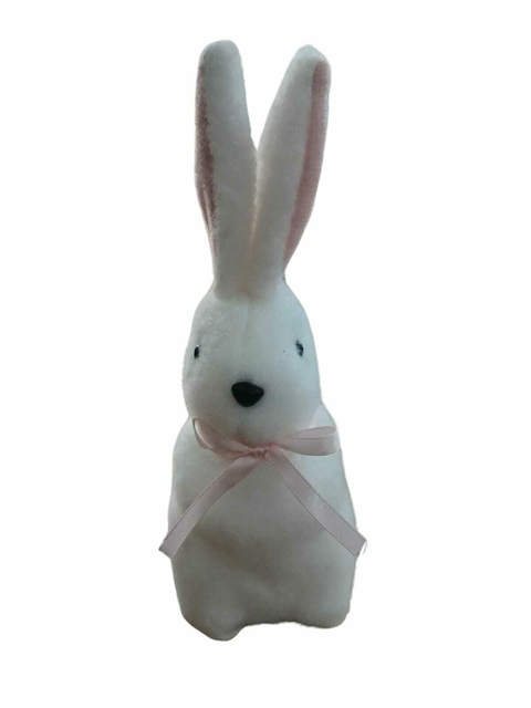Enfeite de Páscoa Coelho Pelúcia 21 cm - comprar online
