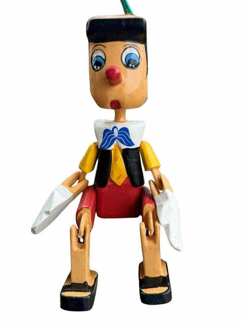 Enfeite Pinóquio Articulado Color 25 cm - comprar online