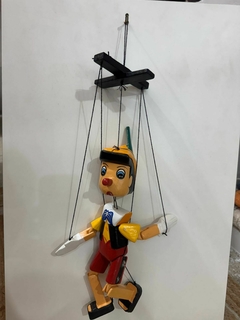 Enfeite Pinóquio marionete Color 30 cm - Toko Artesanato e Decorações