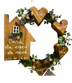 Imagem do Guirlanda casa da vovó e do vovô 30 cm
