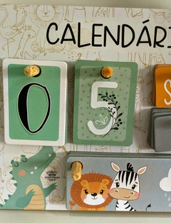 Imagem do Calendário Permanente de Mesa Zoológico