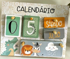 Calendário Permanente de Mesa Zoológico na internet