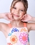 Vestido Infantil Colorido com Estampa de Flores - comprar online