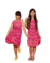 Vestido Infantil Borboletas Rosa Alcinha Feminino - Clarabela kids | Brincando de Vestir, Vestindo Para Brincar!