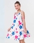Vestido Feminino Soltinho Infantil com Alças de Amarrar - comprar online