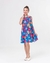 Vestido Feminino Soltinho Infantil com Alças de Amarrar
