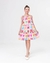 Vestido Feminino Soltinho Infantil com Alças de Amarrar - loja online