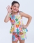 Conjunto Infantil Coqueiros Short e Blusa com Babado - comprar online