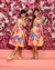 Vestido Infantil Cordão Floral Alcinha Feminino