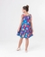 Vestido Feminino Soltinho Infantil com Alças de Amarrar - loja online