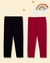 Kit 2 Calças Legging Infantil Femininas Randa Mundu