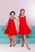 Vestido Infantil Feminino Coleção Vermelho - loja online