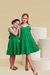 Vestido Infantil Três Marias De Alça Verde Meninas - comprar online