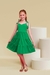 Vestido Infantil Três Marias De Alça Verde Meninas na internet