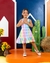 Vestido Infantil Xadrez Feminino Junino na internet