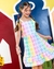 Vestido Infantil Xadrez Feminino Junino - loja online